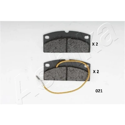 Imagen de ASHIKA 50 00 021 Juego de pastillas freno Eje delantero LIGIER: Nova Hatchback, Ambra Hatchback