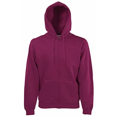 Imagen de Fruit of the Loom Ss107m, Suéter para Hombre, Rojo (Burgundy), (Talla del Fabricante: Medium)