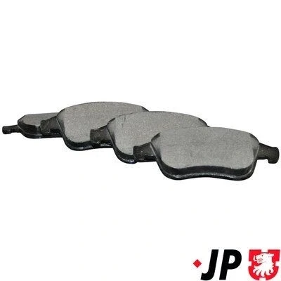 Imagen de JP GROUP 4363601310 Juego de pastillas freno Eje delantero no preparado para indicador desgaste RENAULT: MEGANE 3 Coupe, 3, Clio 4