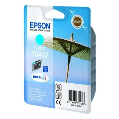 Imagen de Stylus C66 Epson T0442 Cartucho de tinta (Epson T044240) cian