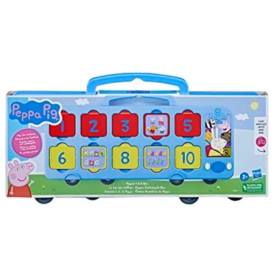 Imagen de Peppa Pig, Pig Peppas Juguete para niños (contando del 1 al 10), Medium (Hasbro F64115L1)