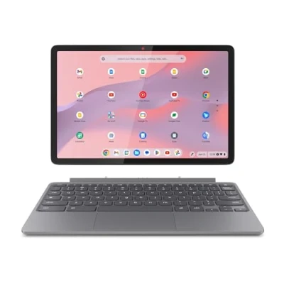 Imagen de Lenovo Chromebook Duet 11 Gen 9 Ordenador Portátil 11&quot; WUXGA Táctil Convertible (MediaTek Kompanio 838, 8 GB RAM, 128 Emmc, ChromeOS) Teclado QWERTY Español, Gris Incluye + Pen