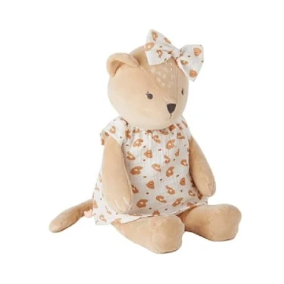 Imagen de Noukie&#039;s Manta de Seguridad para niños Pequeño Peluche Kendi algodón orgánico Tamaño Adecuado (25 cm)