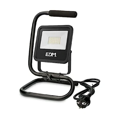 Imagen de FOCO PROYECTOR LED CON PIE 30W 2370lm 6400K LUZ FRIA BLACK SERIES EDM