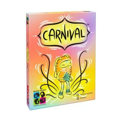 Imagen de Brain Games Carnival Juegos De Cartas para Jugar Juego con Opciones Tácticas Memorización Y Una Interacción Máxima Entre Jugadores Desde 7 Años 2 a 6 30 Min