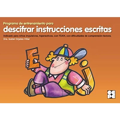 Imagen de Programa de entrenamiento para descifrar instrucciones escritas (Estrategias aprender)