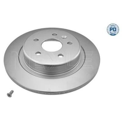 Imagen de MEYLE 615 523 0027/PD Disco de freno Eje trasero 288 12 5 105 macizo revestido láminas zinc con tornillos OPEL: Astra K Hatchback