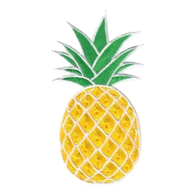 Imagen de PatchMommy Piña Parche Termoadhesivo Bordado para Ropa Parches Infantiles y Apliques