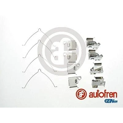 Imagen de AUTOFREN SEINSA D42610A Kit de accesorios, pastillas frenos Eje delantero TOYOTA: Celica VI Coupé, RAV4 I SUV, Corolla VII Liftback