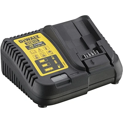Imagen de Dewalt DCB115 QW Cargador XR para baterías de 10,8V 14,4V 18V carril Li Ion, Negro, Amarillo