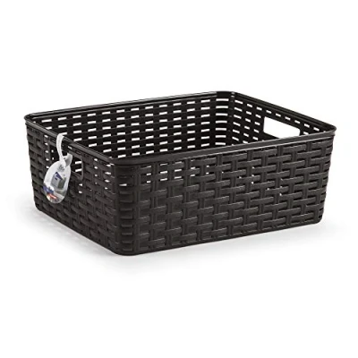 Imagen de PLASTIC FORTE, Cesta, wengué, 36 x 28 13,5