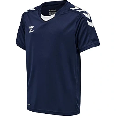 Imagen de hummel hmlCORE XK Poly Jersey S/S Kids, Camiseta niño Unisex, Marine, 116