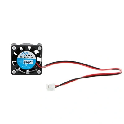 Imagen de Yintiod ventilador para PC, 25 x 7 mm, CC 5 V, 12 2 pines, disipador de calor sin escobillas, mini 2507