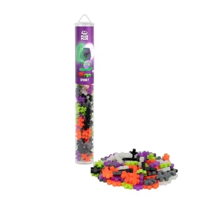 Imagen de Plus 4320 Ingeniosos Juguetes de construcción Spooky, Mezcla Colores, Tubo Creativo, Juego Bloques para niños, 100 Piezas