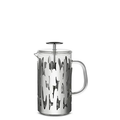 Imagen de Alessi Barkoffee BM12/8 Cafetera a Filtro presión en Acero Inoxidable 18/10, Pulido