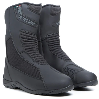 Imagen de TCX Explorer 4, Bota de Turismo para Hombre con Membrana Gore Tex Impermeable y Transpirable, Parte Superior Microfibra, Cierre Lateral Cremallera elástica Velcro, Negro, 47 EU