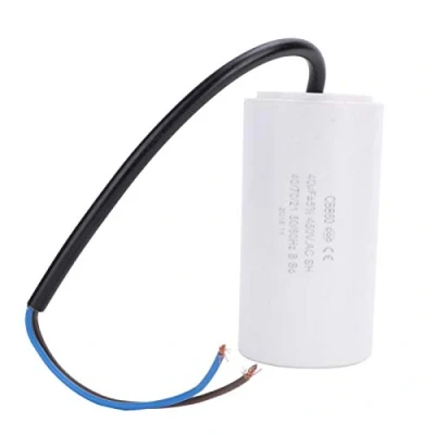 Imagen de condensador CBB60, de motor 450 V 40 uf, para alimentación CA arranque 50 Hz/60 Hz, funcionamiento del electrodomésticos