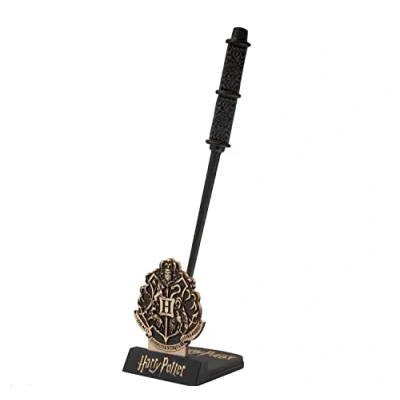 Imagen de Cinereplicas Harry Potter Pluma varita mágica Severus Snape con soporte y lenticular marcapáginas Licencia Oficial