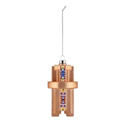 Imagen de Alessi Prism ESA06 2 Decoración para Árbol de Navidad Design, en Vidrio Soplado Decorado a Mano