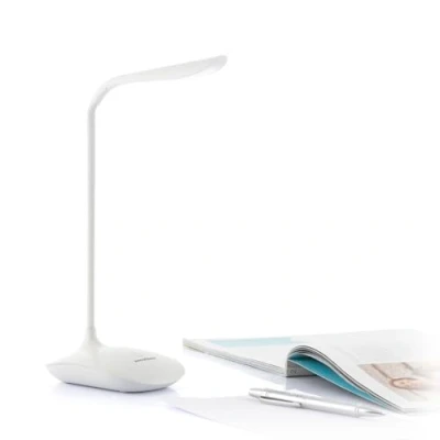 Imagen de InnovaGoods® Lámpara LED de mesa Lum2go con 3 niveles intensidad, luz blanca y cálida, ideal para mesita noche, escritorio, sala estar, oficina otros espacios.