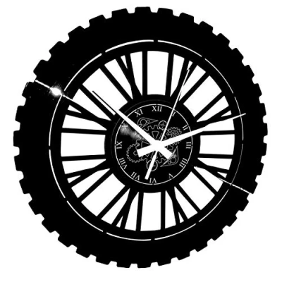 Imagen de Instant Karma Clocks 71 Reloj de Pared Vinilo Motocross Motocicleta Enduro
