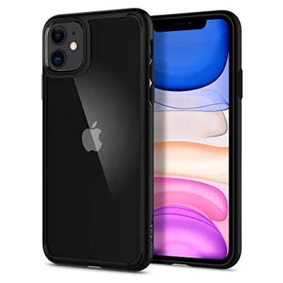 Imagen de Spigen Ultra Hybrid Case Negro Apple iPhone 11