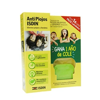 Imagen de ISDIN Anti Piojos Set De Gel Pediculicida Y Peine