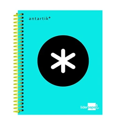 Imagen de Liderpapel KD51 Cuaderno espiral, A5, color azul