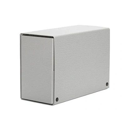 Imagen de Carpeta proyectos pardo folio lomo 120 mm carton forrado gris con broche