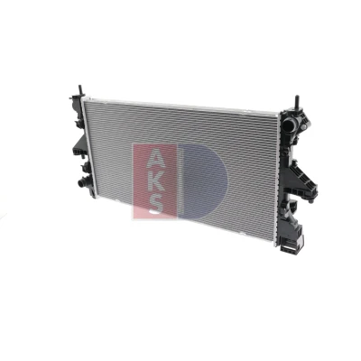 Imagen de AKS DASIS 080136N Radiador, refrigeración del motor Aluminio 780mm 395mm 32mm Aletas soldadas FIAT: Ducato III Furgón