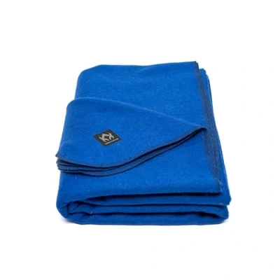 Imagen de Arcturus Manta Militar de Lana, 4.4 Libras, cálida, Pesada, Lavable, Grande 64 x 88 Pulgadas, Ideal para Campamento, al Aire Libre, Kits Supervivencia y Emergencia (Azul Rey)