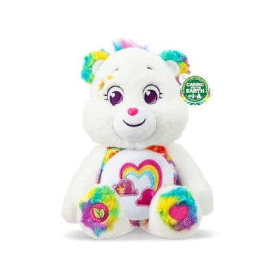 Imagen de Care Bears Peluche mediano Oso amigo verdadero perfecto regalo de cumpleaños, súper suave y tierno, bueno para niñas niños, empleados, coleccionistas