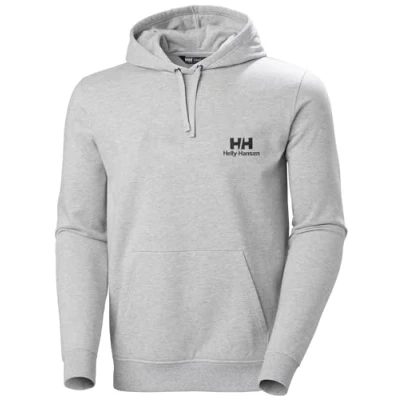 Imagen de Helly Hansen NORD Graphic Jersey con capucha, Hombre, Talla: Small, Grey melange