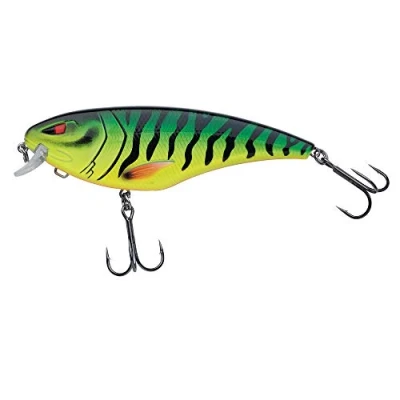Imagen de Berkley Zilla Flanker Señuelo de Pesca para Lucio, Flotante, Poco Profundo, con 19 anzuelos triples Fusion, sin Plomo