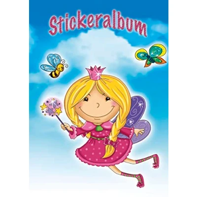Imagen de Avery Zweckform Álbum de pegatinas para niños (papel en blanco siliconado), color carbón