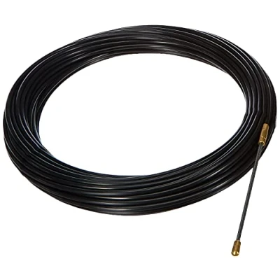 Imagen de Electraline 61055 Guía pasahílos (nailon, 20 m), color negro