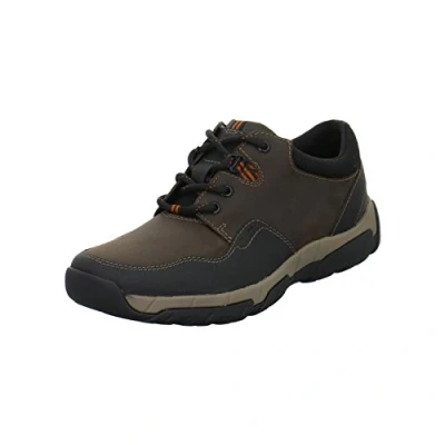 Imagen de Clarks Walbeck Edge 261219237 Zapatillas para hombre, color Marrón (Brown Weather Proof Lea), talla 42