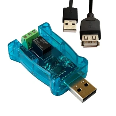 Imagen de DSD TECH SH UR01A Controlador de relé USB para computadora y portátil(1CH)