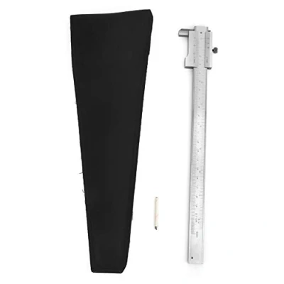 Imagen de Calibrador Vernier Paralelo 0 200MM, Micrométrico de Acero Inoxidable,Medidor Marcado Paralelo,El sistema Unidades Métricas y en Pulgadas,0.1 mm(0 200mm)
