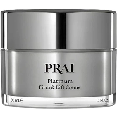 Imagen de PRAI Beauty Crema Reafirmante de Platino Proteínas y Almendra con Antioxidantes que Reafirman Tensan la Piel Fórmula Antienvejecimiento Mejora el Sistema Soporte