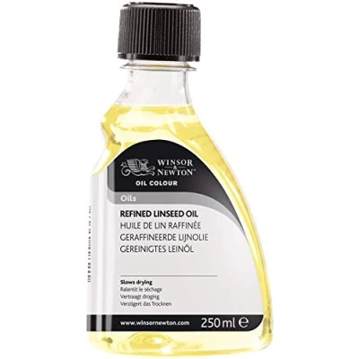Imagen de Winsor &amp; Newton Aditivo para óleo Aceite de linaza Refinado, 250ML