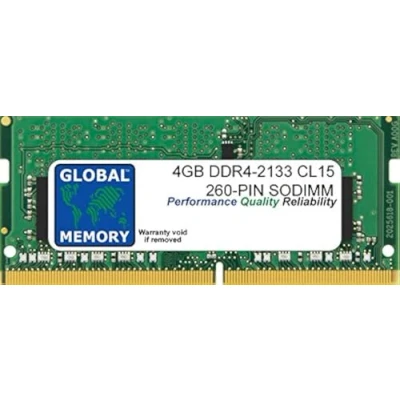Imagen de 4GB DDR4 2133MHz PC4 17000 260 PIN SODIMM Memoria RAM para Ordenador PORTÁTILES/NOTEBOOKS