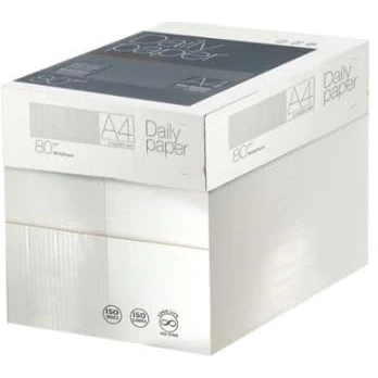 Imagen de DAILY PAPER PAPEL MULTIUSOS PARA IMPRESORA A4 80GR. BLANCO (NAVIGATOR) (1 CAJA DE 5 PAQUETES 500 HOJAS)