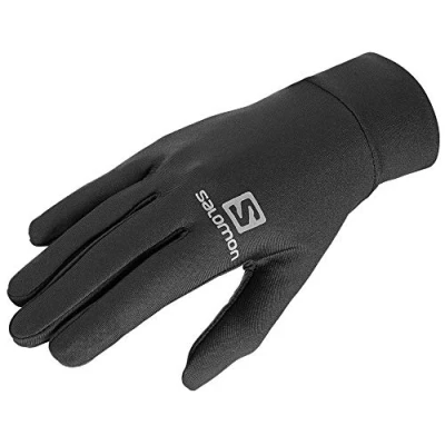 Imagen de Salomon Cross Warm Gloves, Guantes Unisex, Perfectos para Correr, Senderismo, Esquiar y Snowboard, Neggro/Black, Extra Small