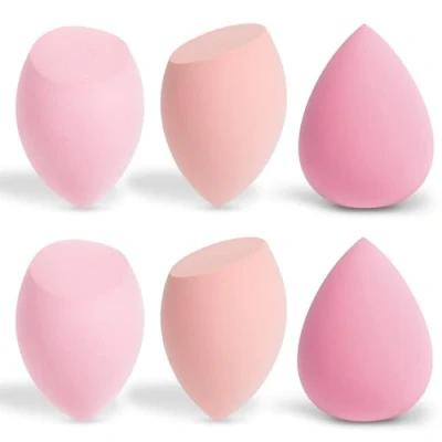 Imagen de AiQInu 6 piezas Esponja Maquillaje Set, Beauty Blender, Esponjas Cara, para Base Maquillaje,líquidos, Cremas
