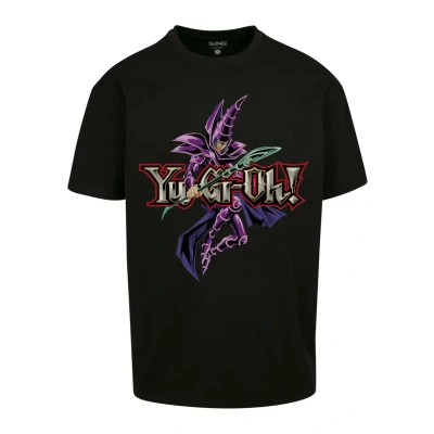 Imagen de Mister tee Yu Ghi Oh Dark Magician Heavy Oversize Camiseta, Black, XXL para Hombre