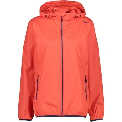 Imagen de CMP Chaqueta Mujer Rain Fix Capucha, beso rojo, XS