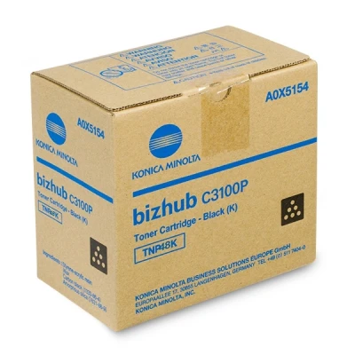 Imagen de Bizhub C3350 Konica Minolta TNP48K (A5X0150) toner negro