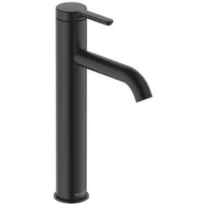 Imagen de Duravit C.1 Grifo para lavabo (tamaño L, altura del caño 173 mm), color negro mate