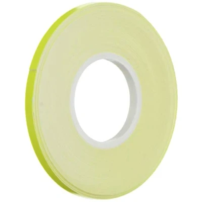 Imagen de 4R Quattroerre.it 10202 Tiras adhesivas fluorescentes para coche, color amarillo fluorescente, 3,5 mm x 10 m